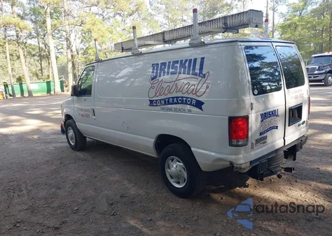 2014 Ford E-250 Commercial z USA, uszkodzony, nr VIN 1FTNE2EL9EDA45332